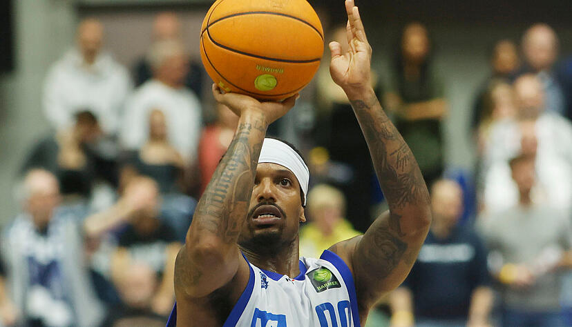 Rückkehrer Vinnie Shahid stand schon am Wochenende für die Merlins Crailsheim auf dem Parkett. Rückkehrer Vinnie Shahid stand schon am Wochenende für die Merlins Crailsheim auf dem Parkett.
