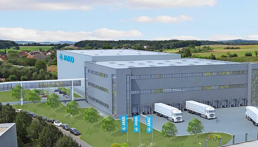 So stellt man sich im Mulfinger Unternehmen die neuen Versand- und Lagerhallen vor.