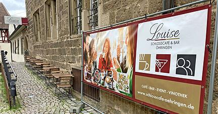 Das Schlosscaf&eacute; Louise ist geschlossen. Der bisherige P&auml;chter kehrt nicht mehr zur&uuml;ck, die Stadt sucht bereits nach Nachfolgern.
Foto: Ralf Reichert