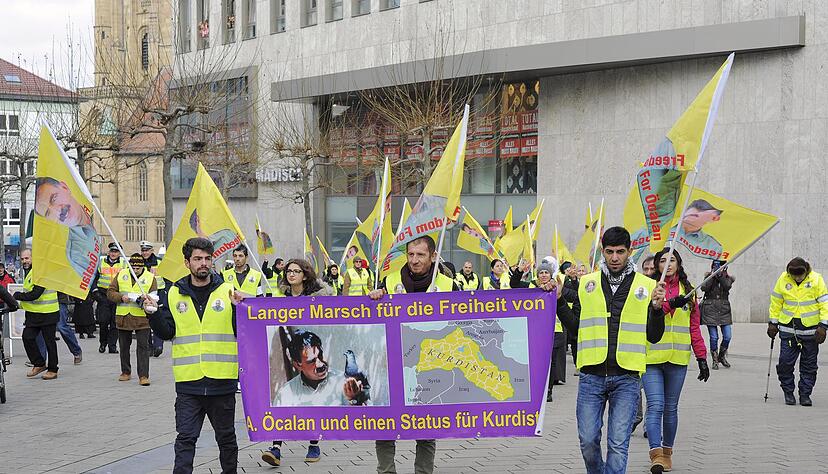 Demo in Heilbronn Demo in Heilbronn