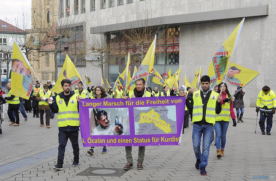 Demo in Heilbronn Demo in Heilbronn