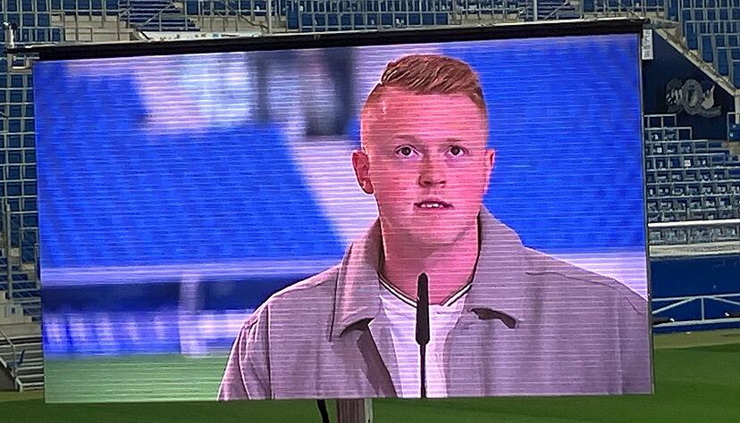 Christoph Henssler am Montagabend bei der Mitgliederversammlung der TSG Hoffenheim. Christoph Henssler am Montagabend bei der Mitgliederversammlung der TSG Hoffenheim.