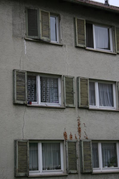 Heilbronner Haus sinkt ab