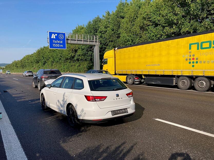 Unfall auf der A81 bei Untergruppenbach