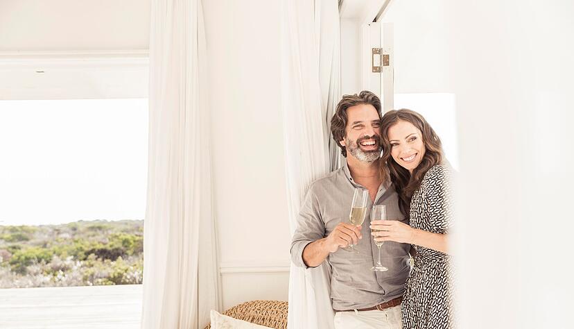 Champagner, Luxus, Zweisamkeit: Klassischer als hier k&ouml;nnte die Vorstellung eines Honeymoons kaum sein.