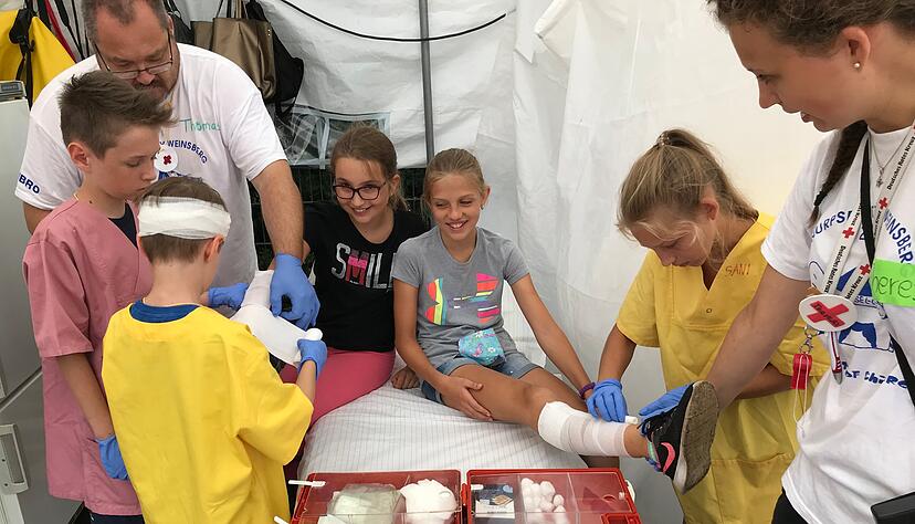 Die letzte Spielstadt des GVV "Raum Weinsberg" war 2018. Das Krankenhaus von Gnurpsel City war immer eine beliebte Anlaufstelle.
Foto:Archiv/Steffan Maurhoff