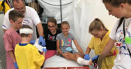 Die letzte Spielstadt des GVV "Raum Weinsberg" war 2018. Das Krankenhaus von Gnurpsel City war immer eine beliebte Anlaufstelle.
Foto:Archiv/Steffan Maurhoff