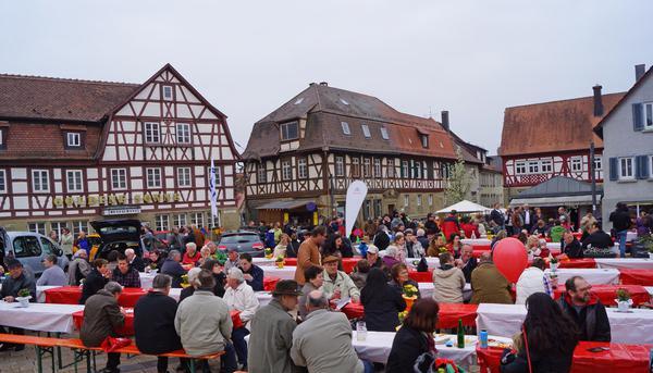 Fr&uuml;hling im St&auml;dtle Neuenstein | 21.04.