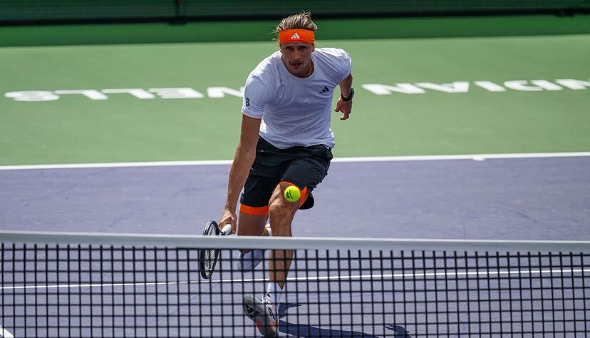 Alexander Zverev hat in Indian Wells die dritte Runde erreicht.