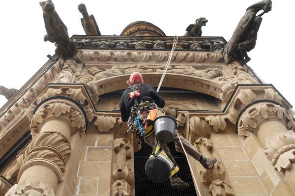 Hubsteiger am Kiliansturm | 16.05.