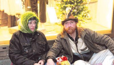 Kontrast: Die einen geben Geld aus, andere haben nichts zum Ausgeben.