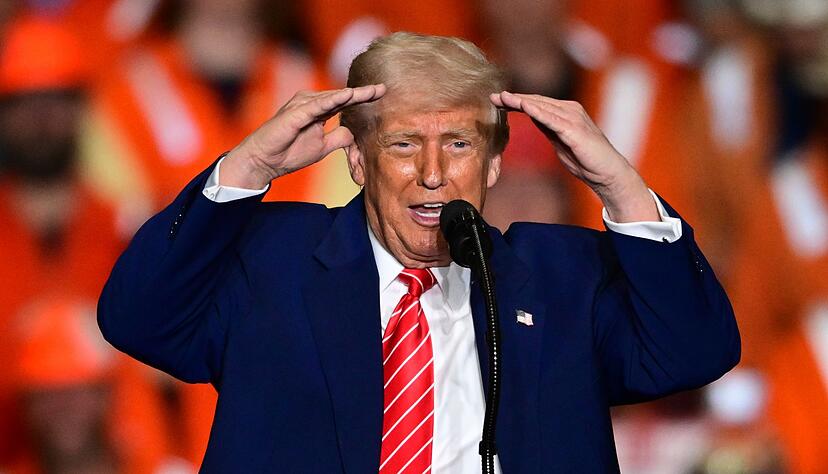 Biden sei schon als Pr&auml;sident nicht mehr geistig auf der H&ouml;he gewesen, behauptet Trump. (Archivbild)