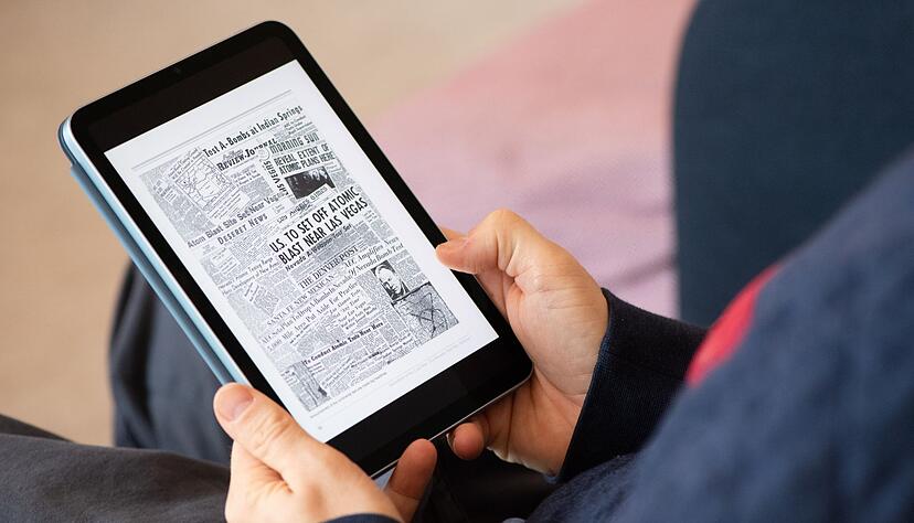 Taschenbuchformat: Das iPad mini ist vor allem für solche Menschen, die ein flottes und dabei nicht zu großes Tablet wollen. Taschenbuchformat: Das iPad mini ist vor allem für solche Menschen, die ein flottes und dabei nicht zu großes Tablet wollen.