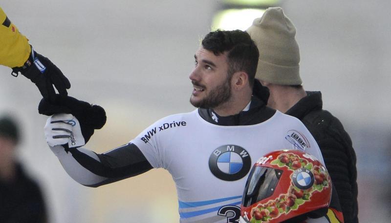 Skeletoni Axel Jungk gilt als deutsche Olymipia-Hoffnung. Foto: Cj Gunther