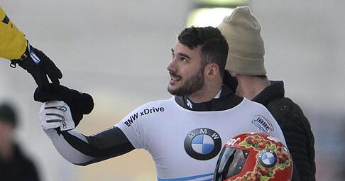 Skeletoni Axel Jungk gilt als deutsche Olymipia-Hoffnung. Foto: Cj Gunther