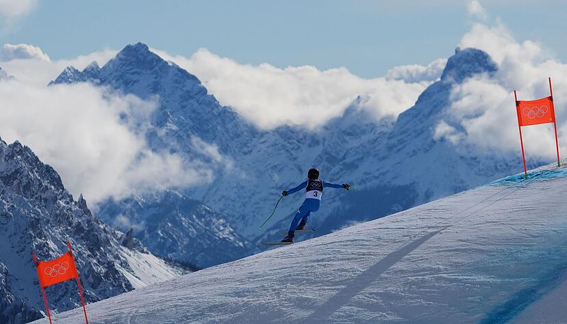 Traumhafte Kulisse, traumhafte Fahrt, traumhafte Geschichte: Federica Brignone auf dem Wege zu Super-G-Gold.