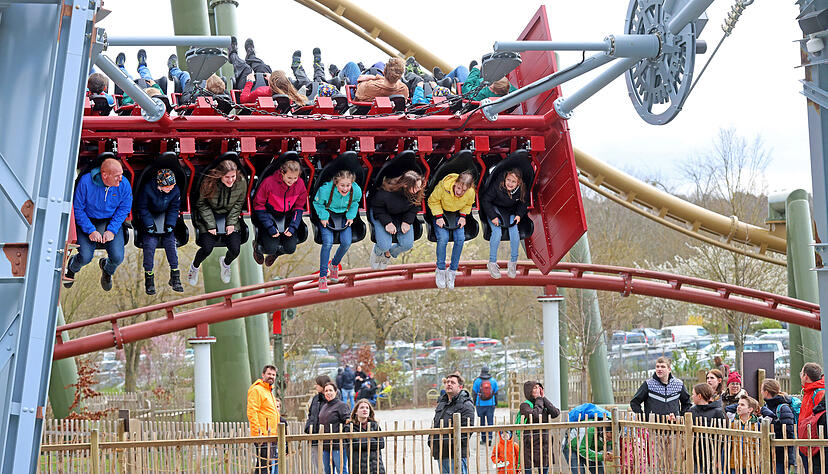Die "Wilde Gautsche" ist die Neuheit im Freizeitpark.