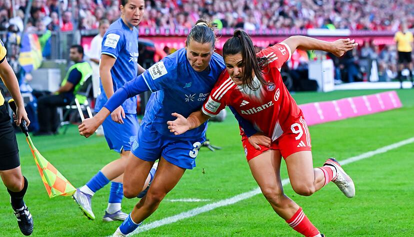 Quo vadis, Frauen-Bundesliga? Über die Zukunft von Nationalspielerin Carlotta Wamser (l) und Co. muss weiter verhandelt werden. Quo vadis, Frauen-Bundesliga? Über die Zukunft von Nationalspielerin Carlotta Wamser (l) und Co. muss weiter verhandelt werden.