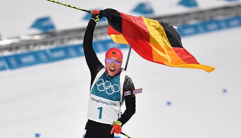 Laura Dahlmeier gilt als eine der erfolgreichsten Biathletinnen aller Zeiten.