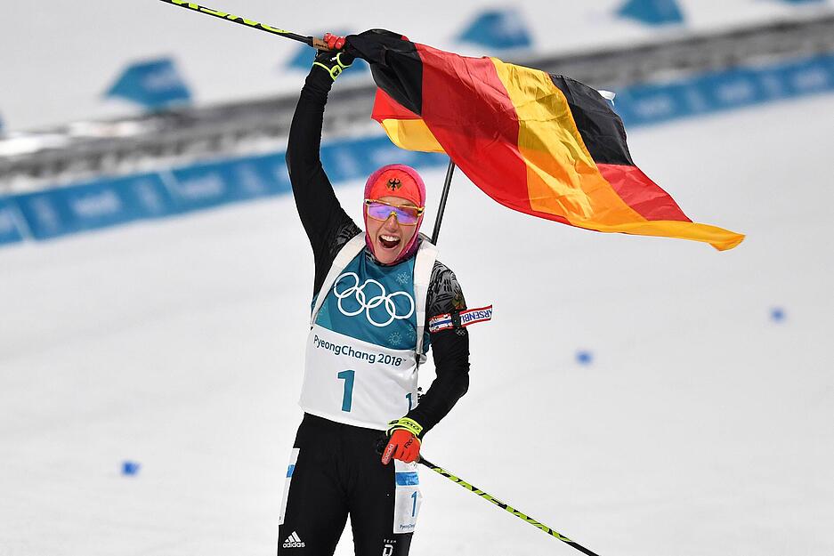 Laura Dahlmeier gilt als eine der erfolgreichsten Biathletinnen aller Zeiten.