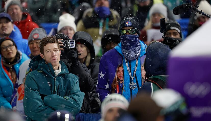 Prominente Zuschauer: Shaun White und Snoop Dogg