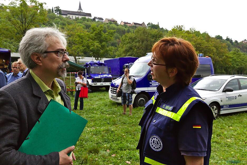 Die Minister Bonde und Untersteller in Krautheim