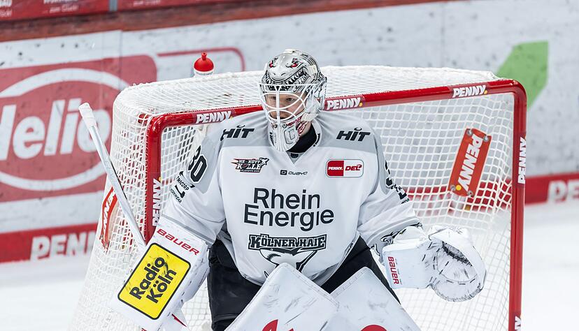 Janne Juvonen und seine Kölner Haie gewinnen auch Spiel drei in Schwenningen. (Archivbild) Janne Juvonen und seine Kölner Haie gewinnen auch Spiel drei in Schwenningen. (Archivbild)