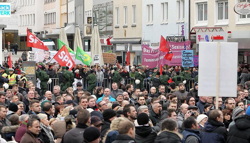 Demos Heilbronner Innenstadt | 07.02. Demos Heilbronner Innenstadt | 07.02.