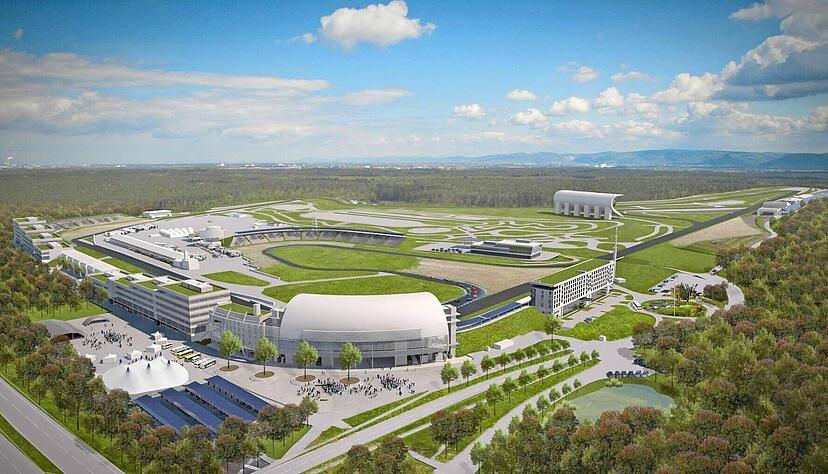 So soll, so könnte es am Hockenheimring einmal aussehen, falls die Pläne des neuen Investoren-Quintetts in fünf bis zehn Jahren umgesetzt sind. So soll, so könnte es am Hockenheimring einmal aussehen, falls die Pläne des neuen Investoren-Quintetts in fünf bis zehn Jahren umgesetzt sind.