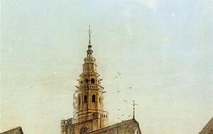 Wunderschön! Um 1840 überragte der Turm die Innenstadt.
Repro: Archiv Wunderschön! Um 1840 überragte der Turm die Innenstadt.
Repro: Archiv