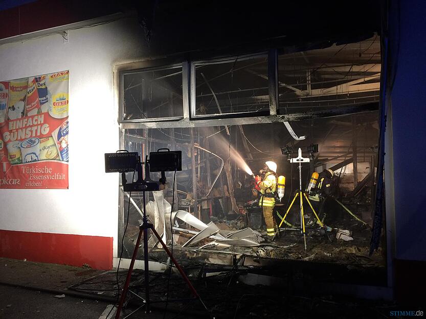 Feuer in Supermarkt | 25.03.