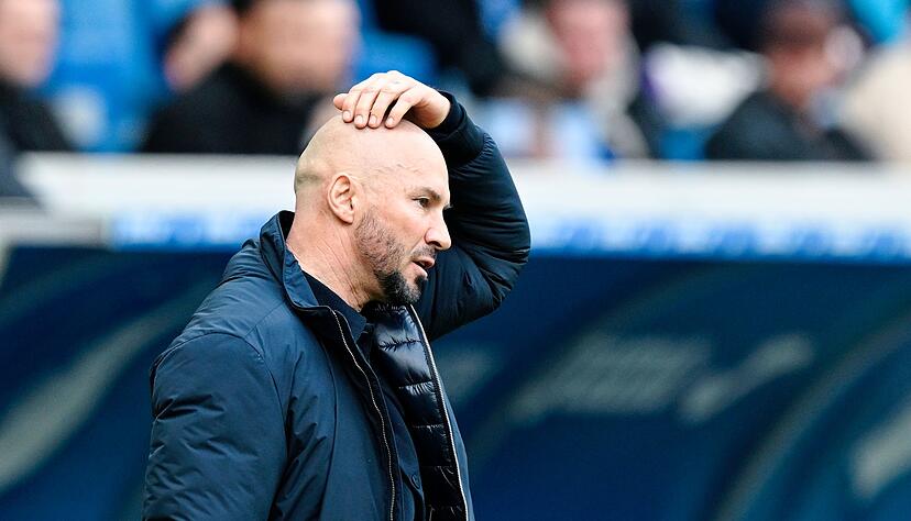 Was nun? Hoffenheims Trainer Christian Ilzer.