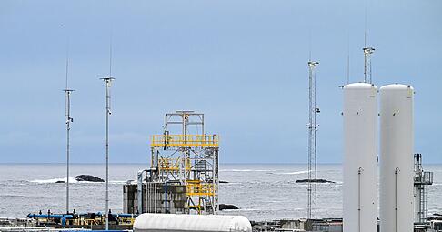 Der Weltraumbahnhof Andøya liegt an der Küste der gleichnamigen Insel im Norden Norwegens. Örtliche Fischer fürchten um ihre Fanggründe. Der Weltraumbahnhof Andøya liegt an der Küste der gleichnamigen Insel im Norden Norwegens. Örtliche Fischer fürchten um ihre Fanggründe.