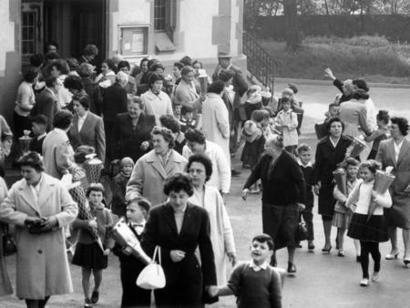 1961 - F&uuml;r 238 ABC-Sch&uuml;tzen beginnt der Ernst des Lebens.