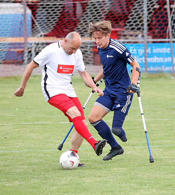 Amputierten-Fußball: Nationalteam in Heilbronn Amputierten-Fußball: Nationalteam in Heilbronn