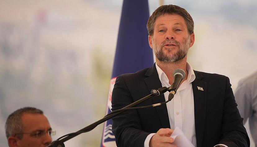 Finanzminister Smotrich hat mit der Annexion des Westjordanlands gedroht.