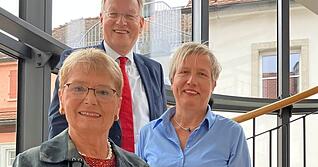 Friedlinde Gurr Hirsch (Pro Region), Anne Sitter (StWürth-Stiftung pusht Bürgerstiftungen