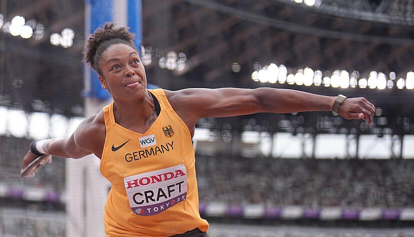 Shanice Craft konnte sich als einzige deutsche Diskuswerferin fürs Finale qualifizieren.