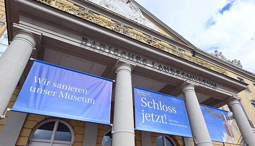 Seit dem 29. September 2025 ist das Karlsruher Schloss wegen einer umfassenden Generalsanierung geschlossen.