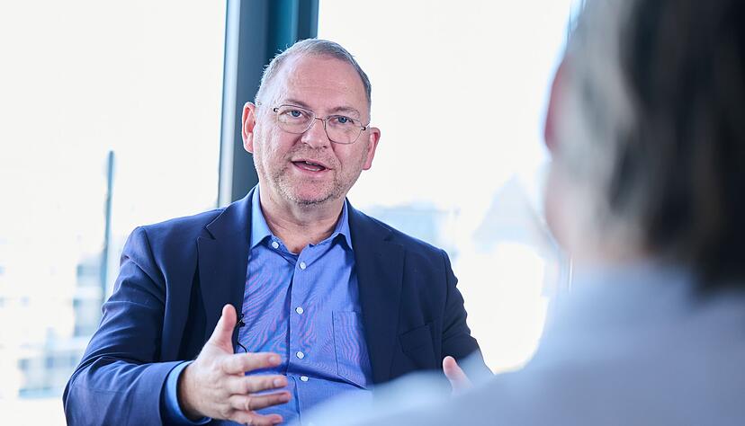 Verdi-Chef Frank Werneke: &laquo;Es ist da eine sehr k&auml;mpferische Stimmung.&raquo;