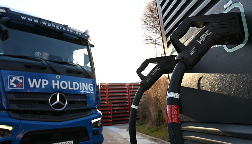 Seit einigen Jahren geh&ouml;ren bei der WP Spedition in Zwickau auch Elektro-Lkw zum Fuhrpark.