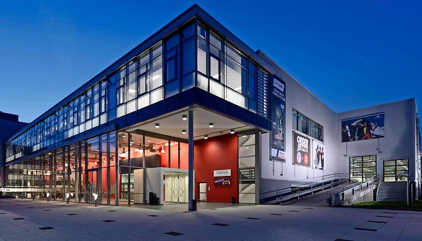 Im Messe- und Eventcenter Redblue (Archivbild) findet am Wochenende die "Berufswelt" statt. Im Messe- und Eventcenter Redblue (Archivbild) findet am Wochenende die "Berufswelt" statt.