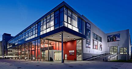 Im Messe- und Eventcenter Redblue (Archivbild) findet am Wochenende die "Berufswelt" statt.