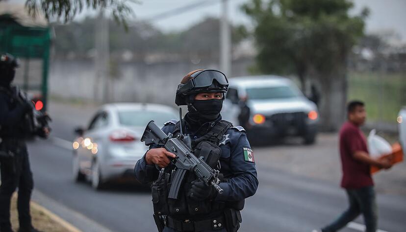 Auch die bei Urlaubern beliebte Riviera Maya ger&auml;t zunehmend ins Visier der Drogenkartelle. (Illustration)