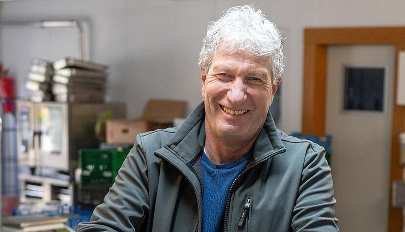 Eckhard Schechter vom Spargelhof Schechter.