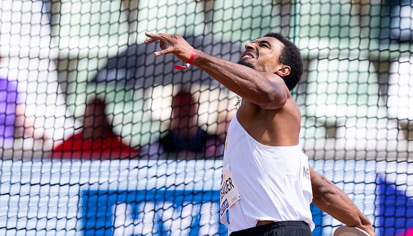 Leo Neugebauer absolvierte nur einige Zehnkampf-Disziplinen in Dresden.
