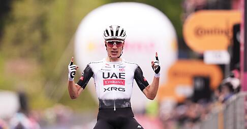 Juan Ayuso gewann die zwölfte Etappe der Vuelta. (Archivbild)