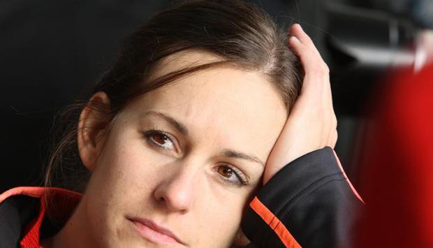 Die verletzte Kathrin H&ouml;lzl tr&auml;umt von einer Weltcup-R&uuml;ckkehr. Foto: Karl-Josef Hildenbrand