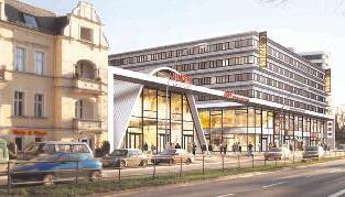 Im Kaufhaus Zehlendorfer Welle im S&uuml;dwesten Berlins (hier eine Animation des Projekts) hat die Stiftung W&uuml;rth eine zweite Privatschule er&ouml;ffnet.Foto: OFB