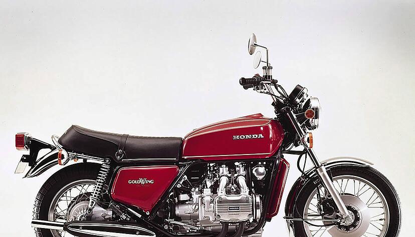 Honda Gold Wing GL1000: So sah das Original von 1975 aus. Honda Gold Wing GL1000: So sah das Original von 1975 aus.